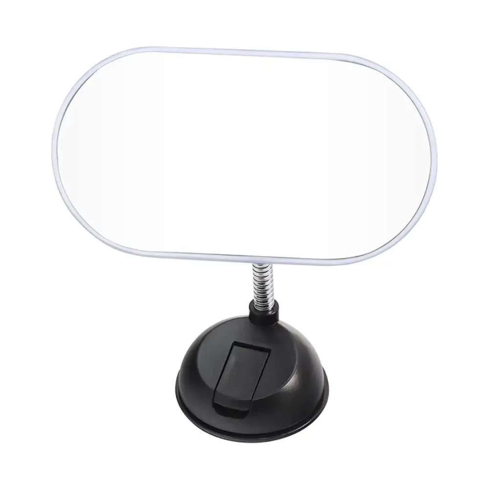 Car Windshield Suction Cup Rear View Mirror Interior For Monitor Rear Seat Baby Kids Safety Angle Adjustable Mirrors Accessories