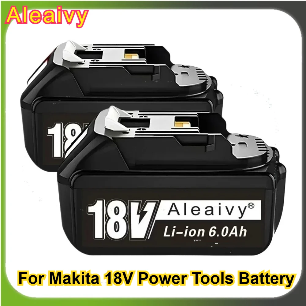 

For Makita 18V Battery 6Ah Replacement Battery Compatible For Makita BL1830 BL1850 BL1840 BL1840B BL1850B BL1890 Power Tools
