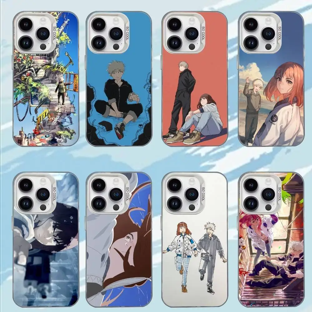 

Heavenly Delusion Phone Case For iPhone 17,16,15,14,13,12,11,Mini,Pro,E,MAX White Candy Matte Shockproof Cover