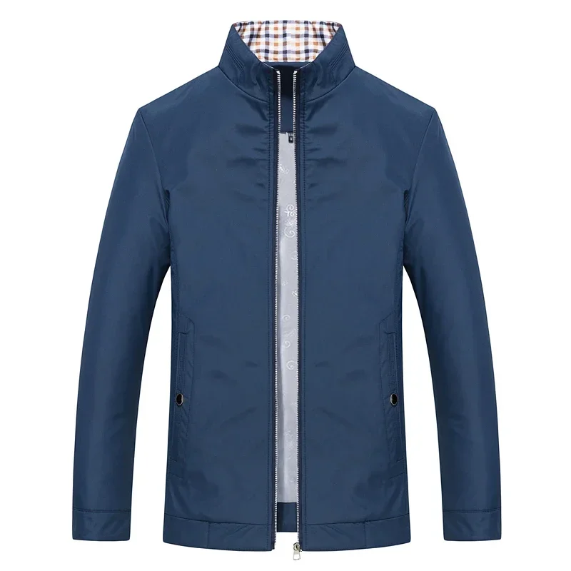 Blouson aviateur pour homme, tendance, élégant, léger, coupe-vent, veste décontractée pour homme, printemps, automne, veste en plumes pour homme