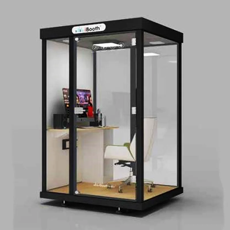 A Useful Mini House For Mingli Studios With Soundproof Booth