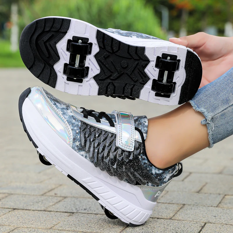 

Прочный для детей, который можно носить и легкий для взрослых, из износостойкого материала и гибким выдвижным дизайном.