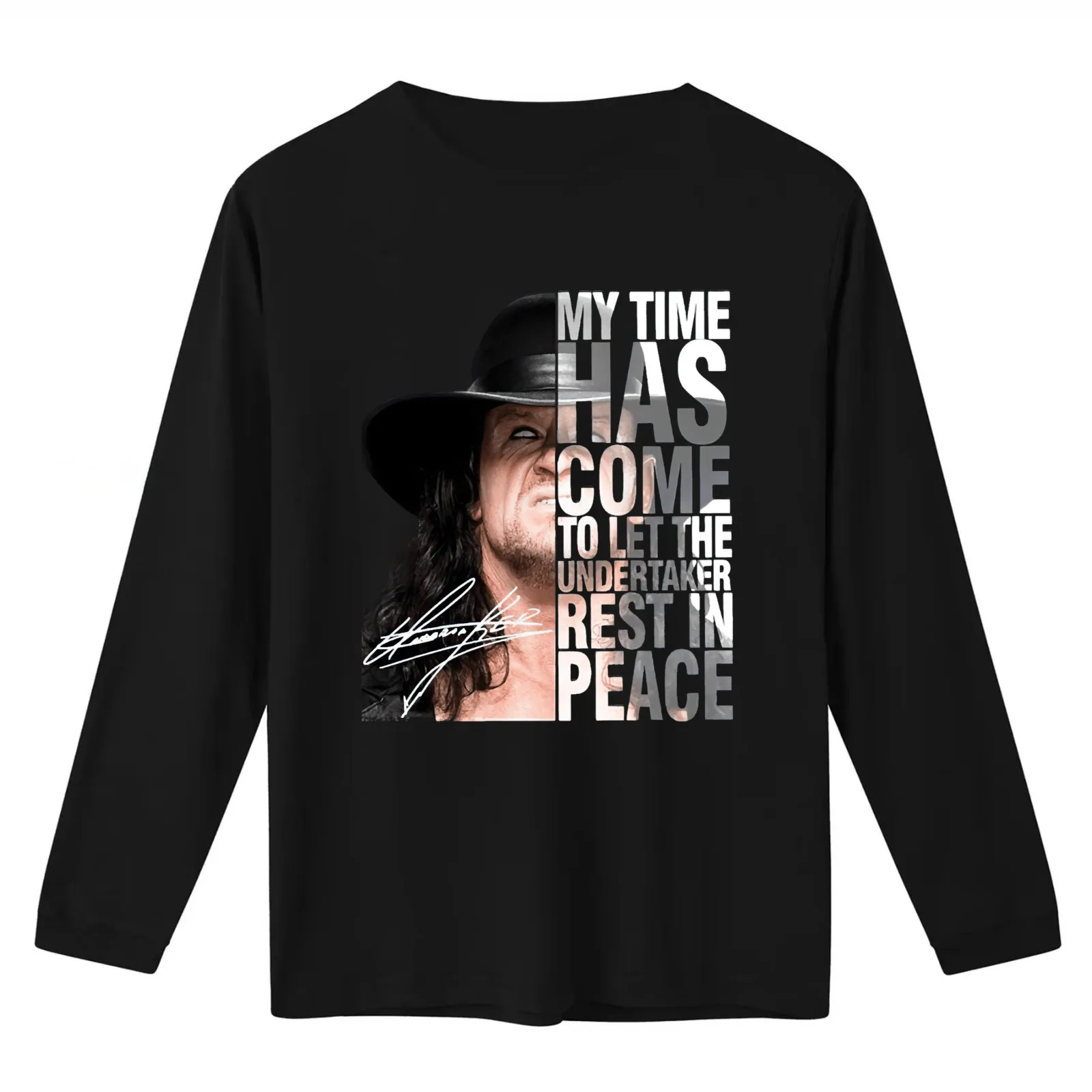 Bray Wyatt The Fiend Haunting T-Shirt Summer Casual Cotton Tee Oversized Streetwear Tops Vintage Graphic Print 100% Cotton
