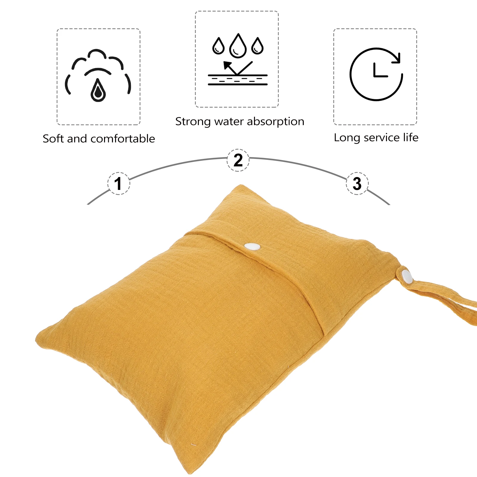 

1pcs Portable Diaper Organizer Baby Stroller Accessories Lightweight Hanging Travel Storage Bag For Diapers Essentials