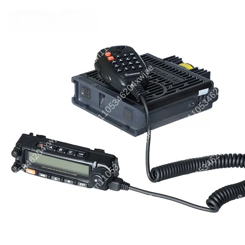 KG-UV980P Quad Band Mobile Radio 50W VHF/UHF/SHF with Cross Band Repeater & 999 Channels for Car Walkie Talkie