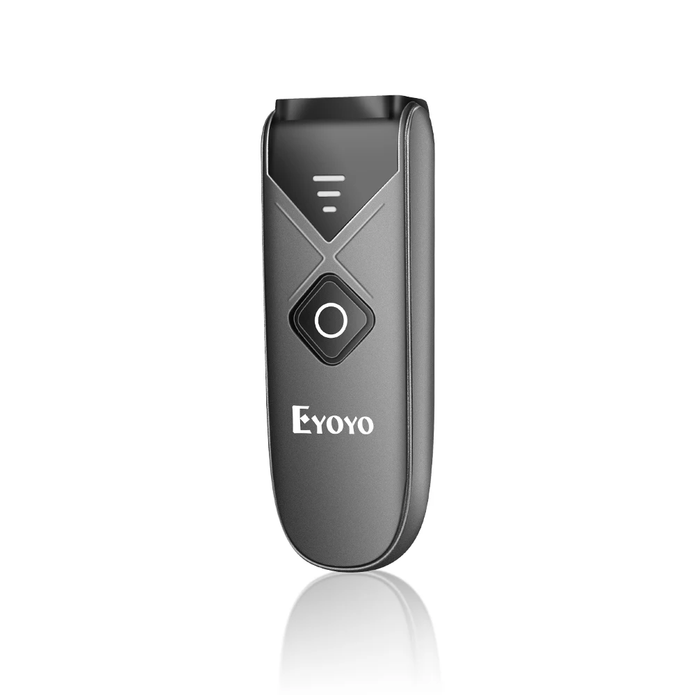 Eyoyo EY-015 Mini USB/Bluetooth Wireless & Wired Barcode Scanner 1D/2D/QR/PDF417 for iPad, iPhone, Android, PC