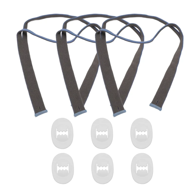 

(Limited Offer) Replacement Headgear For Resmed Airfit P10 Nasal Pillow CPAP Mask Straps With Adjustment Clips