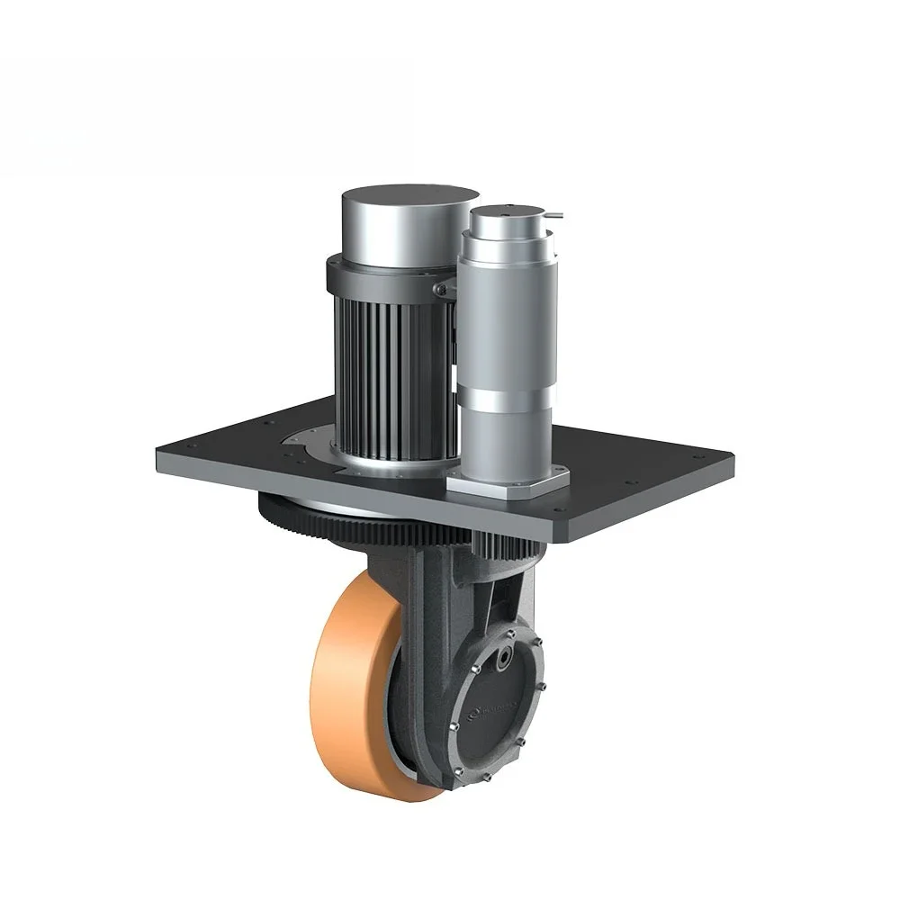 عجلات القيادة العمودية عالية التحمل من الشركة المصنعة مع محرك لمكدس الرافعات الشوكية AGV AMR