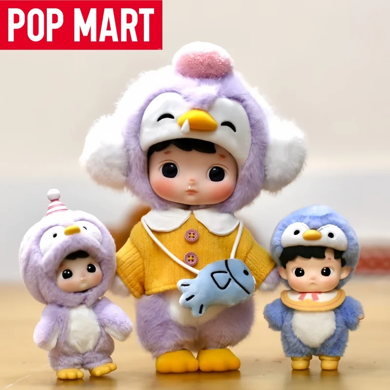 

Genuine POP MART HACIPUPU Penguin 1/8 Action Figure Highly Poseable Fashionable Model Dolls Movable Joint Figure Room Decor Toys