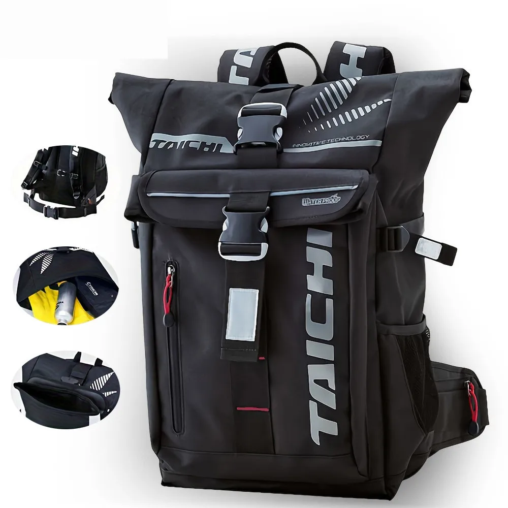 Waterproof and wear-resistant backpack for motorcycle riding, outdoor sports backpacks, cross-country bag and motorcycle рюкзак