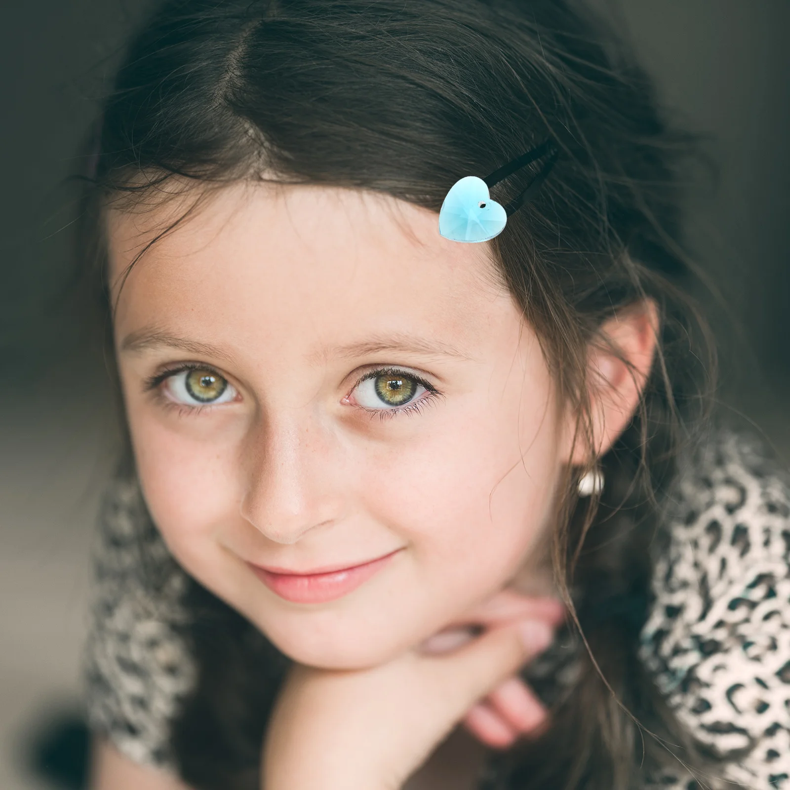 

Heart Shape Spacer Beads 14mm Crystal Glass Beads for DIY Necklace Bracelet Earring Key Ring Decorative Accessories