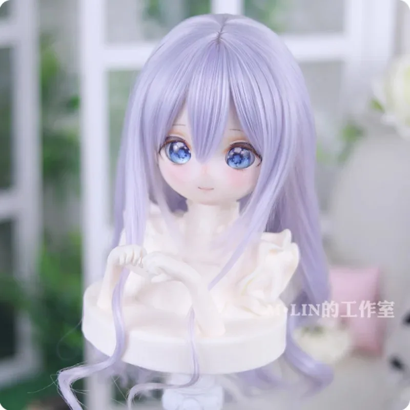 

BJD Doll Wigs High Temperature Long Wavy Hair For 1/3 1/4 MSD MDD Hair Accessories Girls DIY Gift