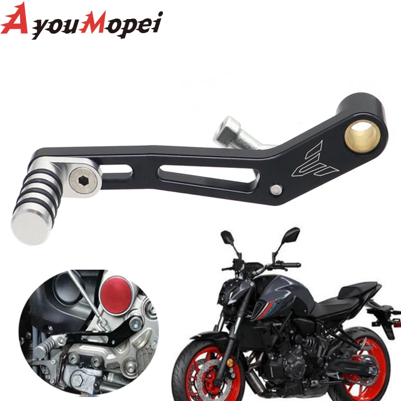 

MT07 Motorcycle Gear Shift Lever For YAMAHA XSR700 MT 07 Tracer 700/GT FZ07 2014-2024 Adjustable Left Shifter Pedal Motor Parts