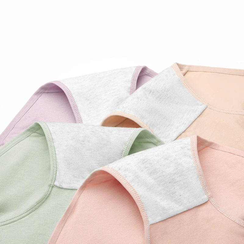 7 ชิ้นผู้หญิงกางเกงผ้าฝ้ายระบายอากาศชุดชั้นในสาวกางเกงแข็งกางเกงเซ็กซี่ต่ําเอวกางเกงหญิงชุดชั้นในไร้รอยต่อ