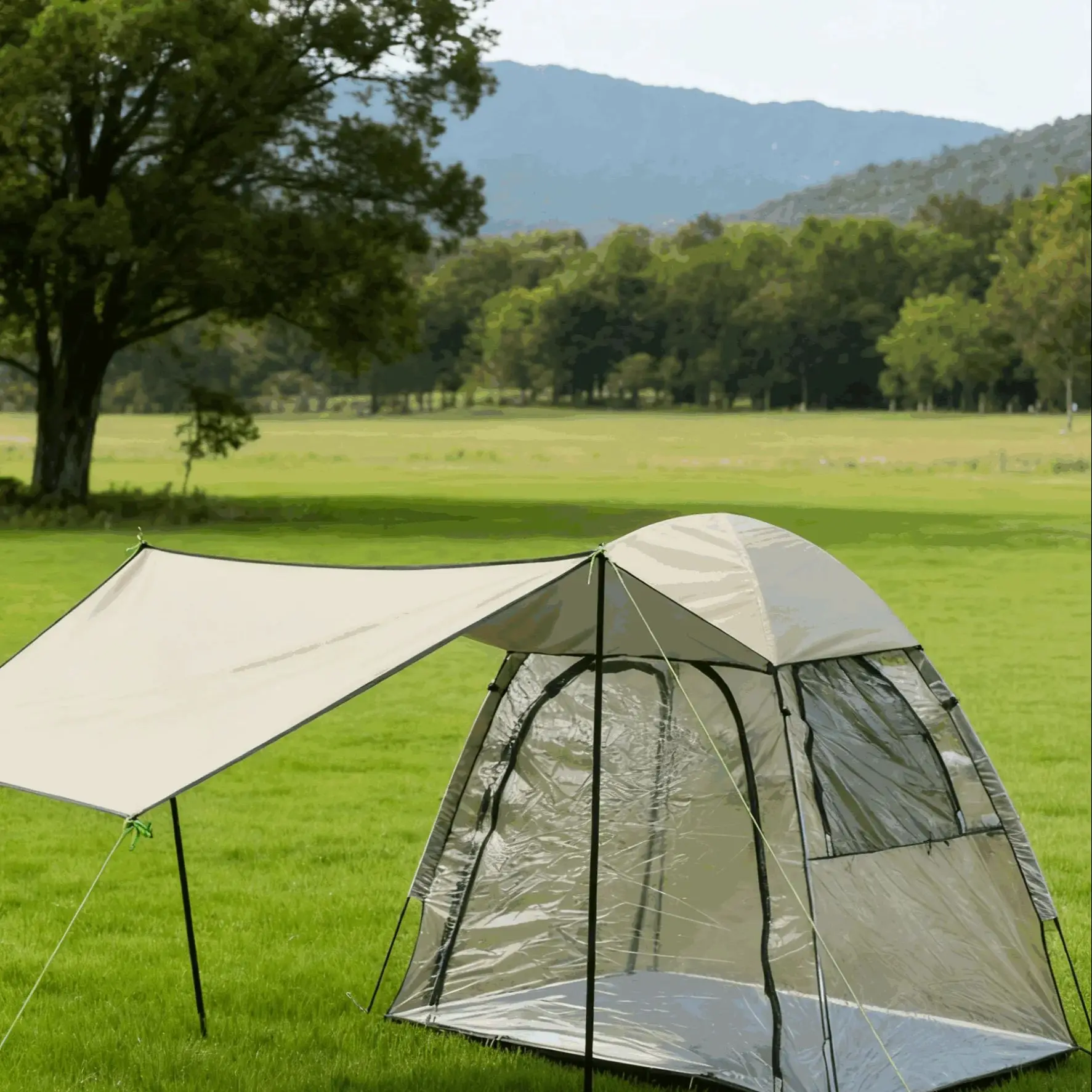 

Модернизированная спортивная палатка - прозрачное укрытие, устойчивое к атмосферным воздействиям навес для улицы, прозрачный пузырьковый навес для просмотра спорта