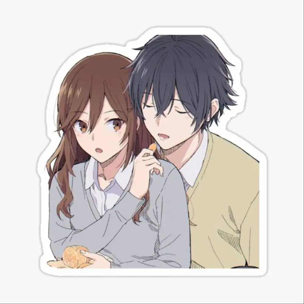Horimiya Anime Sticker Car Window Bumpers Die-cut Vinyl Stickers Decorative Accessories
