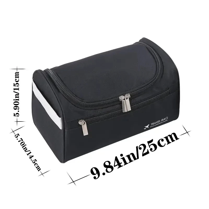 NEUE Leder-Toilettentasche für Herren und Damen, Dopp Kit, Hängende Herren-Kulturtasche, Reisetasche für unterwegs, Große Kosmetiktasche für T – Detail 15
