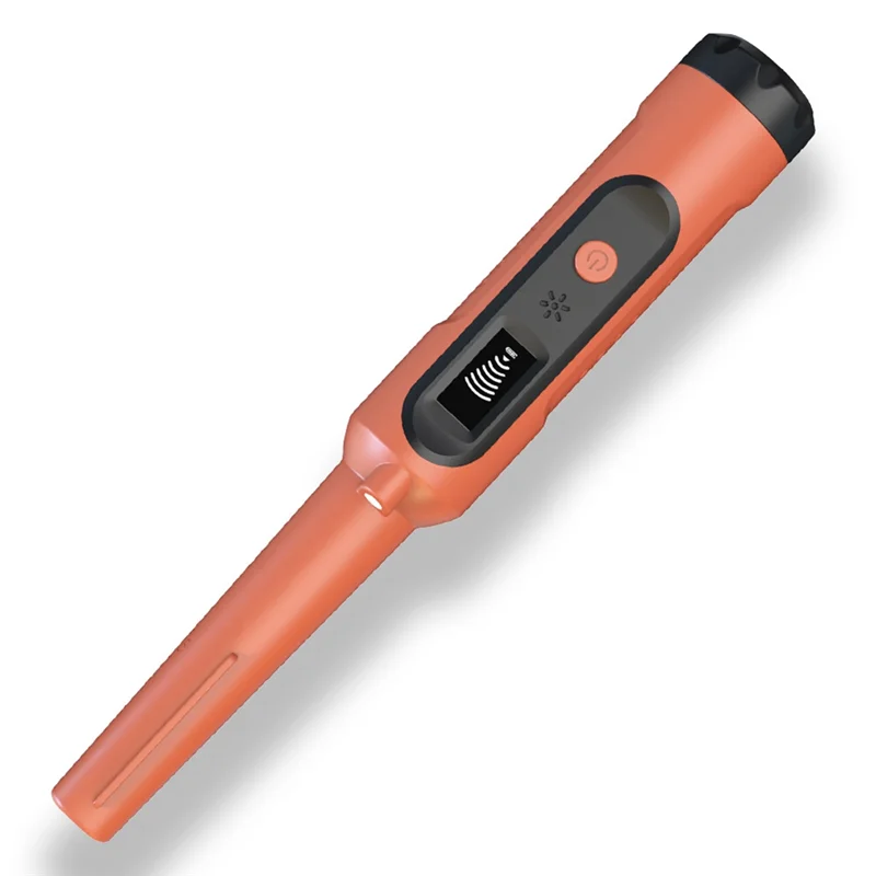 Detector de metales IP68 impermeable de mano de alta precisión portátil 360 °   Buscador de metales de búsqueda de detección-VVNB
