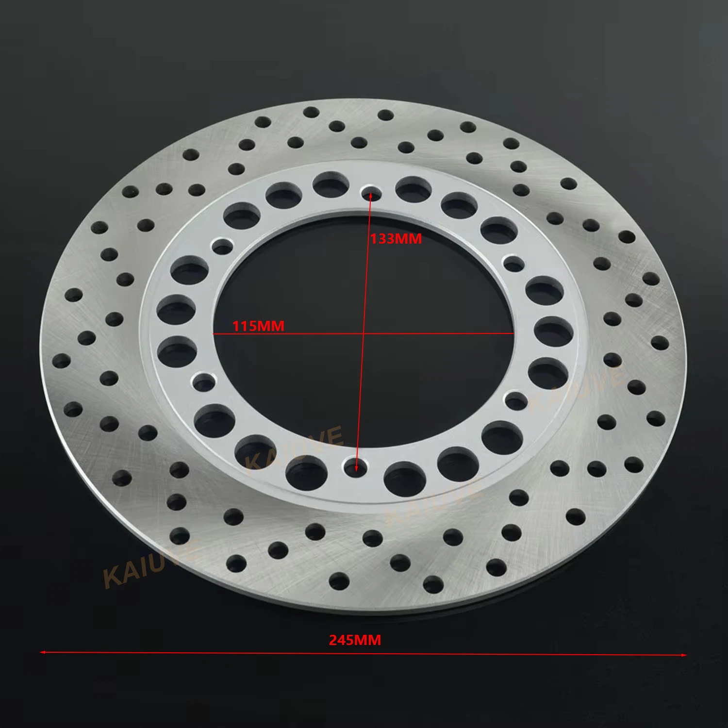 For Yamaha FZ400 SRX400 XJ400 XJR400 FZ600 FZR600 FZS600 SRX600 XJ600 YZF600 TDM850 Motorcycle Rear Brake Disc Rotor 245MM