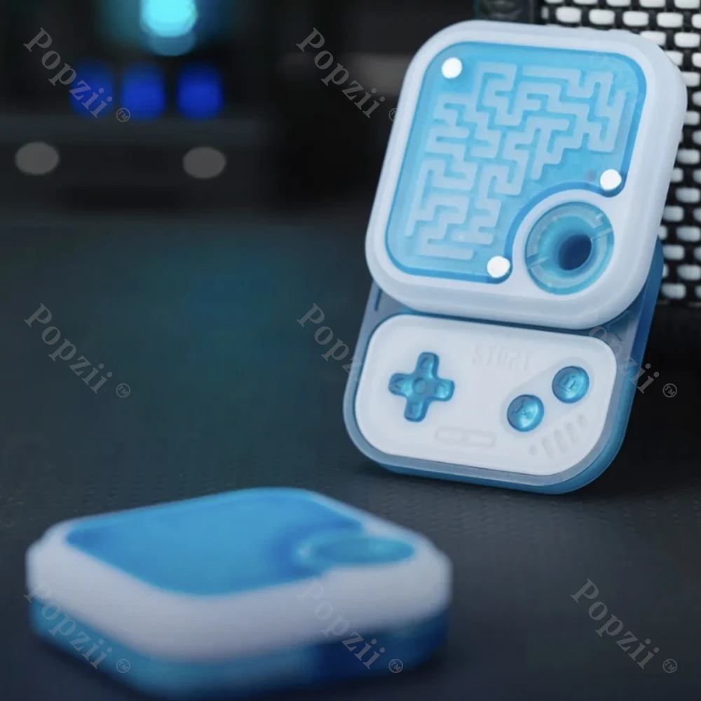 01EDC Game Cubes 3rd Anniversary Slider Fidget Mechanical Stress Relief Toys Multiple Ways to Play Cool Gadget Anxiety Toys