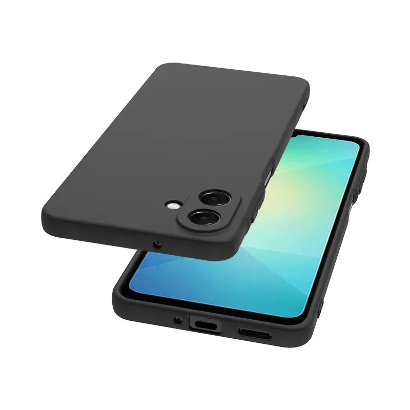 For Samsung A07 4G Case SM-A075F TPU Soft Slim Black Matte Silicone Back Cover For Galaxy A07 5G A 07 Bumper Phone Cases Carcase