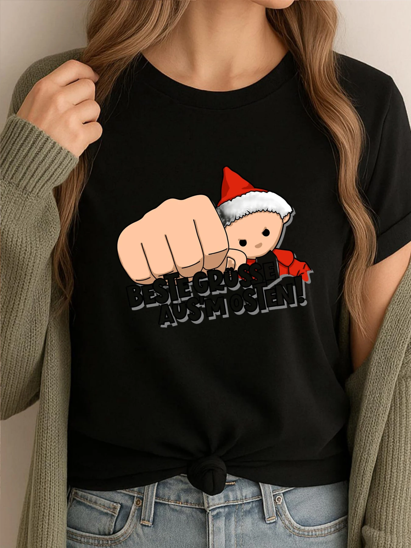 

Sandmann Best Regards From The East Графические футболки Мужские футболки Классические футболки с принтом Уличная одежда