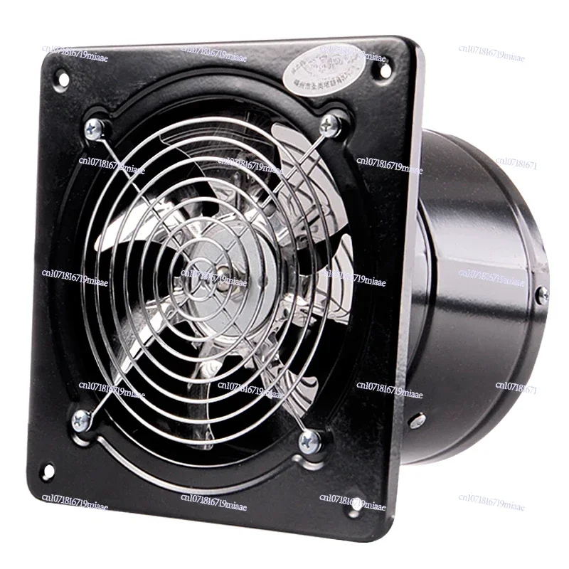 Large Suction Exhaust Fan Kitchen Household Exhaust Oil Fume Exhaust Small Ventilation Bathroom Powerful