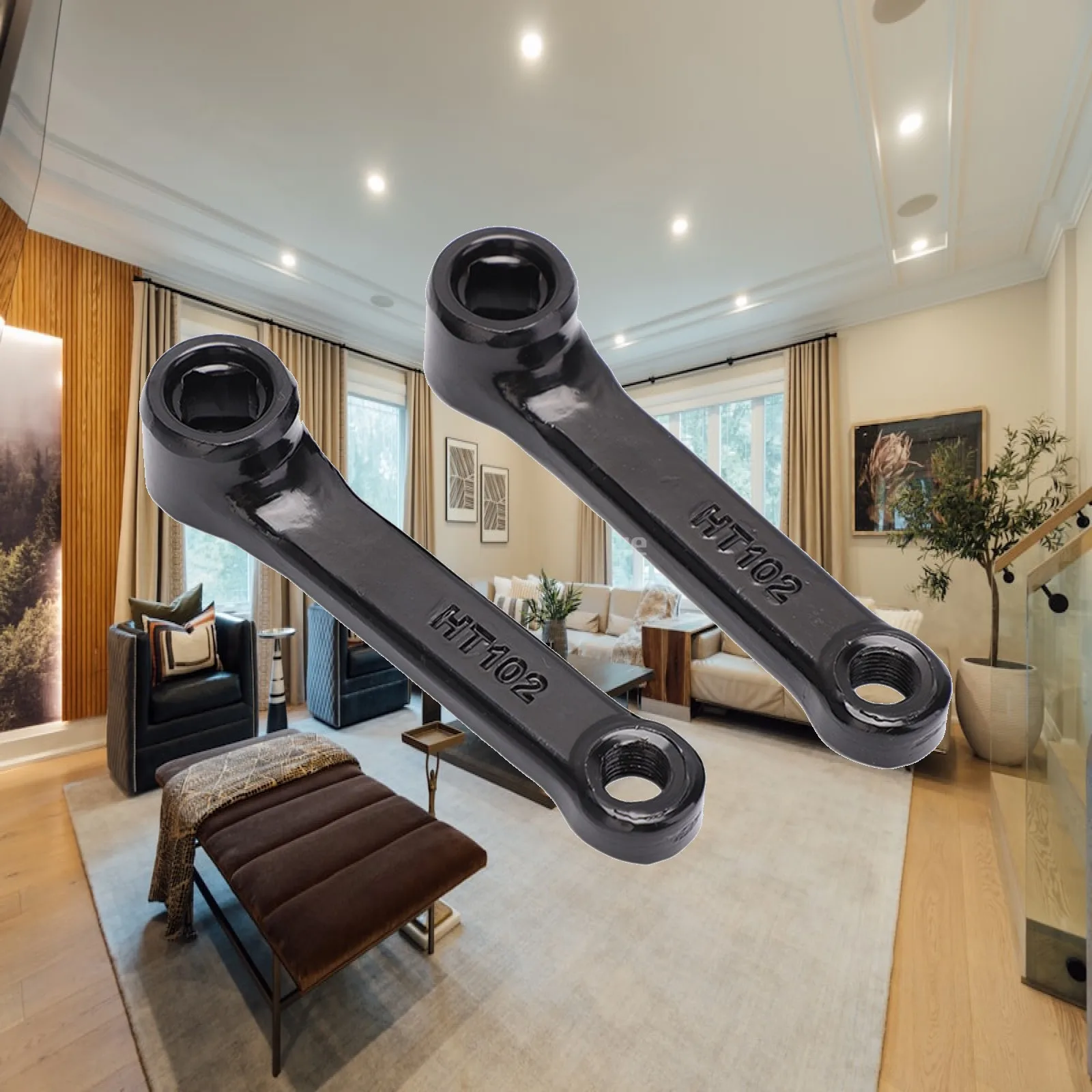 Aluminum Alloy Bike Crank Arm Quick Release Exercise Cycle Handrail Bolts Durable Parts for Mountain Bicycle