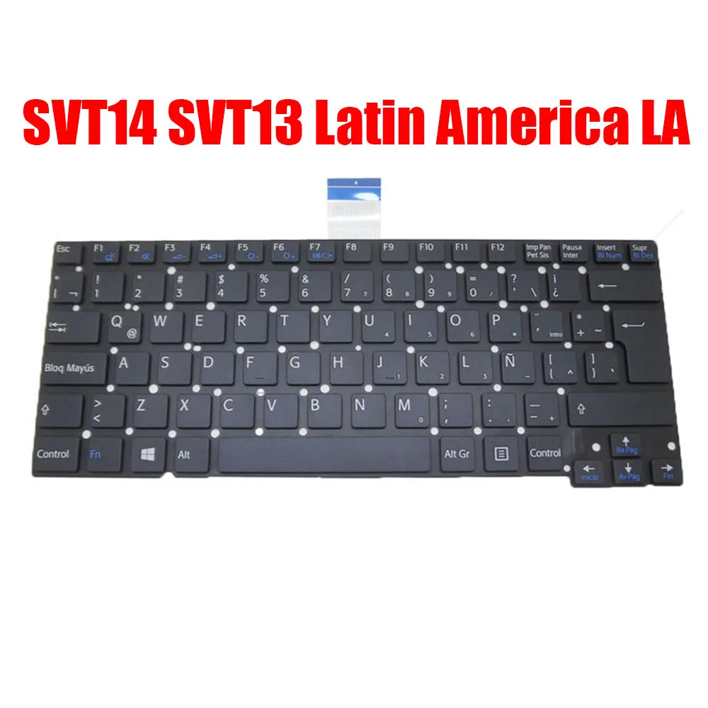 LA Laptop Keyboard For SONY SVT14 SVT13 HMB8809NWD431A 149111622LA Latin America Black New