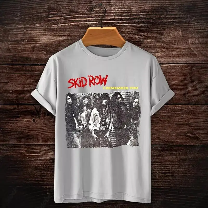 Camiseta Retro I Remember You Skid Row Erik Gr nwall Rob Hammersmith Scotti Hill