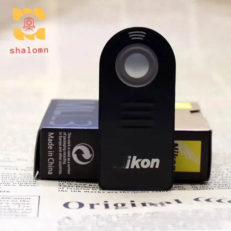 Novo controle remoto sem fio original para nikon d610 d750 d3300 d3400 d5300 d5500 d7100 d7200d 7500 mll3 controle remoto