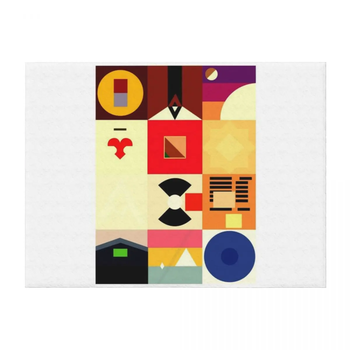 

KANYE WEST DISCOGRAPHY Throw Blanket Luxury Designer Thermals For Travel funny gift Designers Blankets