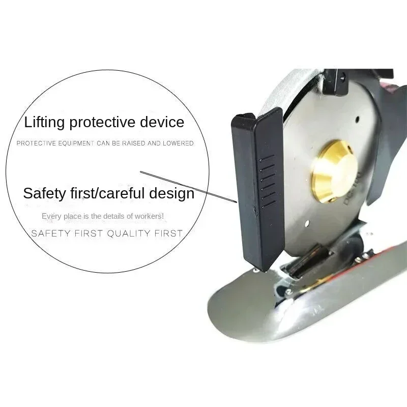 bang for your buck Cordless Electric Round Scissors Cloth Cutting Machine Rechargeable Electric Scissors Sewing Round Knife