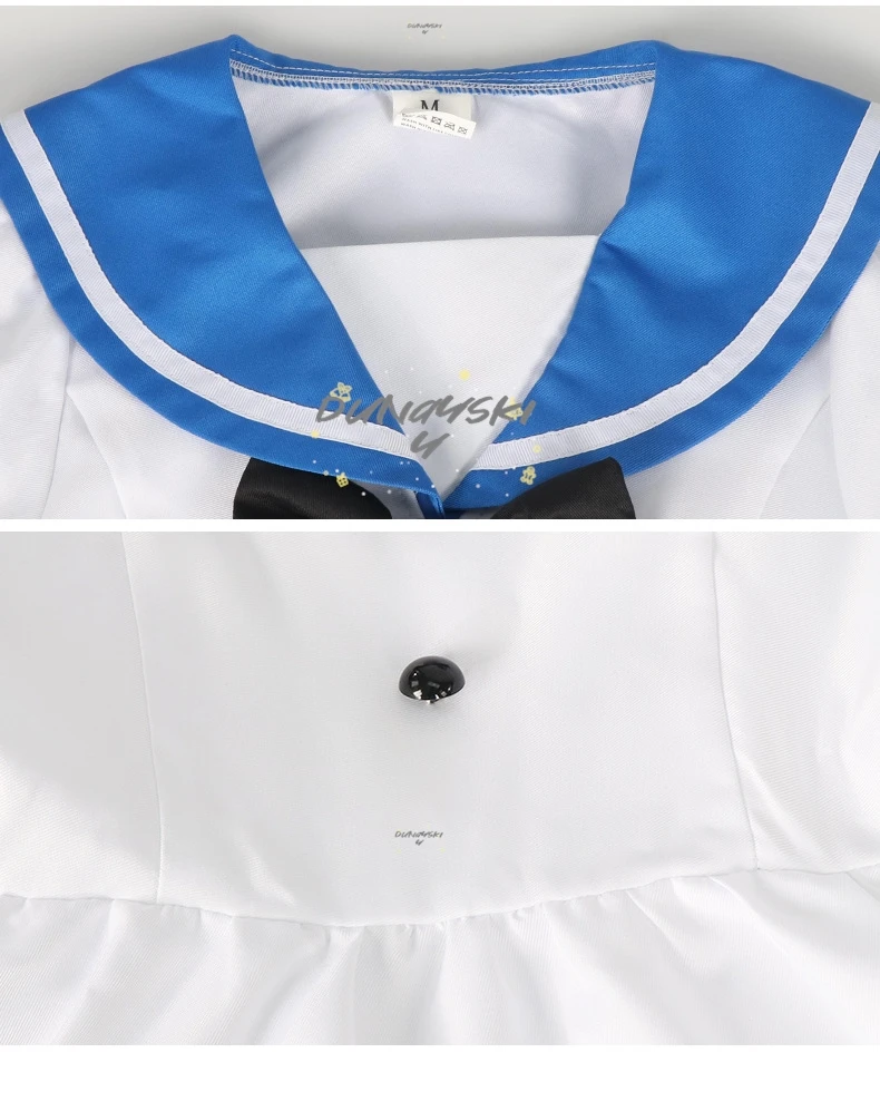 جوارب تنكرية لباس داخلي وجورب مع بدلة بحار Garterbelt JK موحدة لشخصية الرسوم المتحركة للهالوين #3