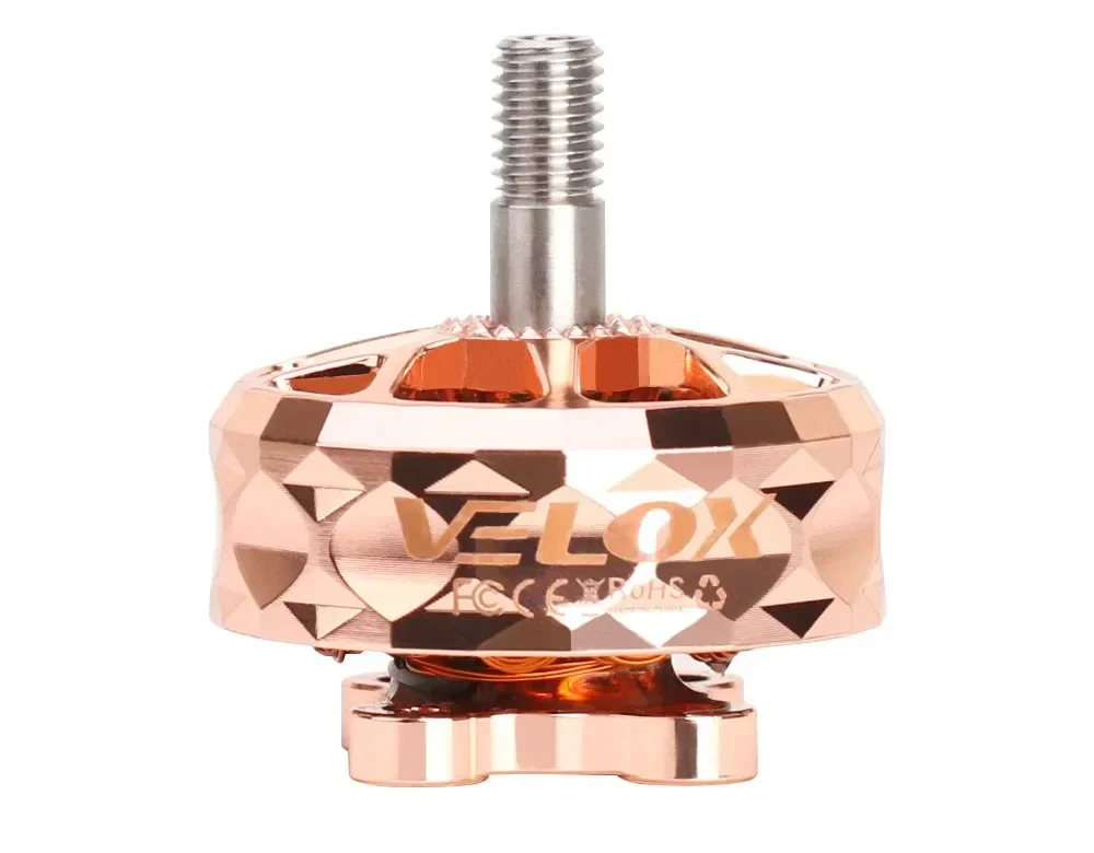T-Motor New VELOX VELOCE V2307 V2 1950KV 6S 2550KV 4S Brushless Motor W/4mm Titanium Alloy Shaft 5inch Propeller FPV Racing Dron