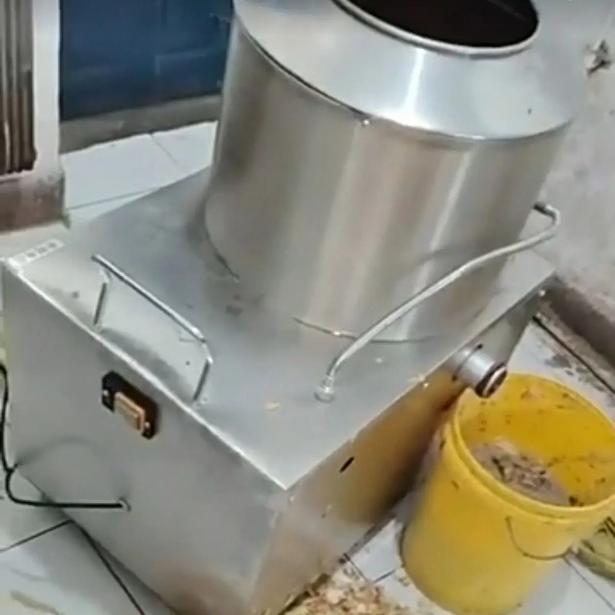Automatic Sweet Potato Carrot Ginger Washing And Peeling Machine Taro Potato Cleaning And Peeling Machine Industrial