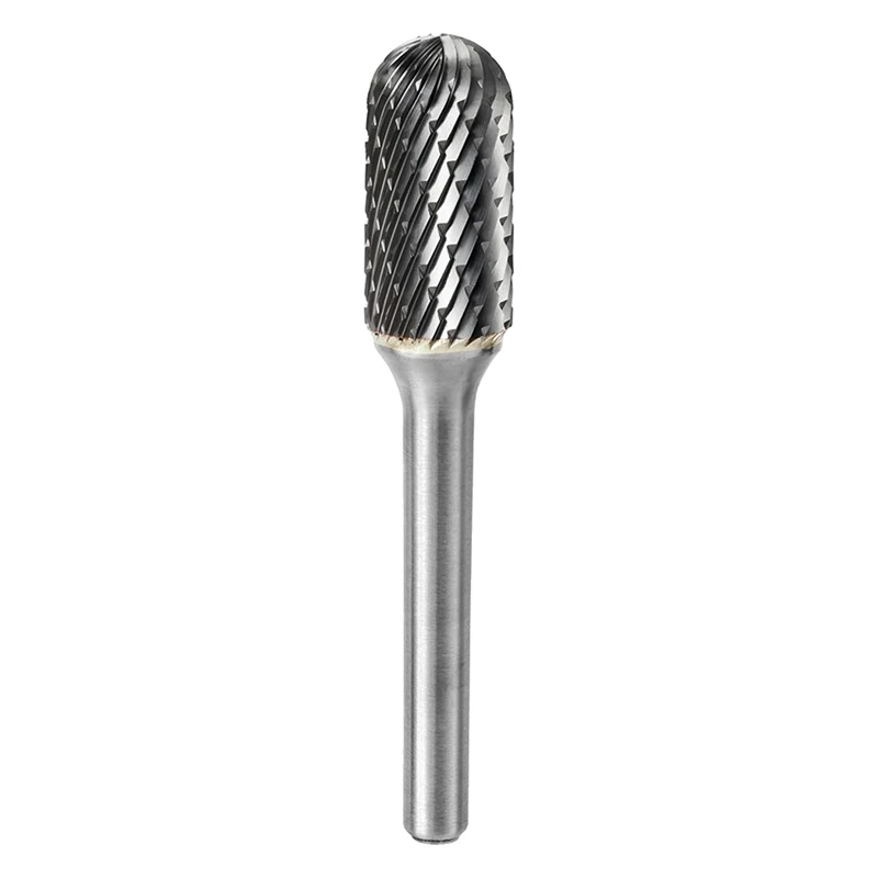 Carbide Burr Set 6Mm Shank 8 Piece Die Grinder Drill Bit Rotary File For Metal Wood Welding Concrete Grinding Deburring