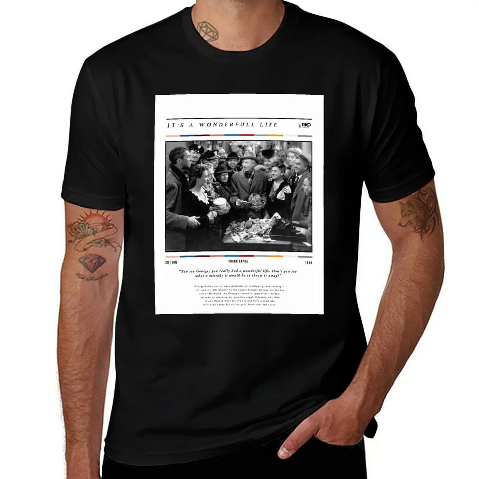 

It's A Wonderful Life T-Shirt boys whites vintage graphic tee customs design your own new gifts and t-shirts luxury clothes men