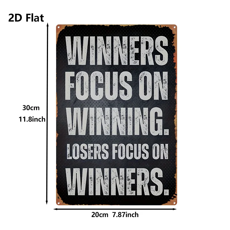 1pc Metal Sign 