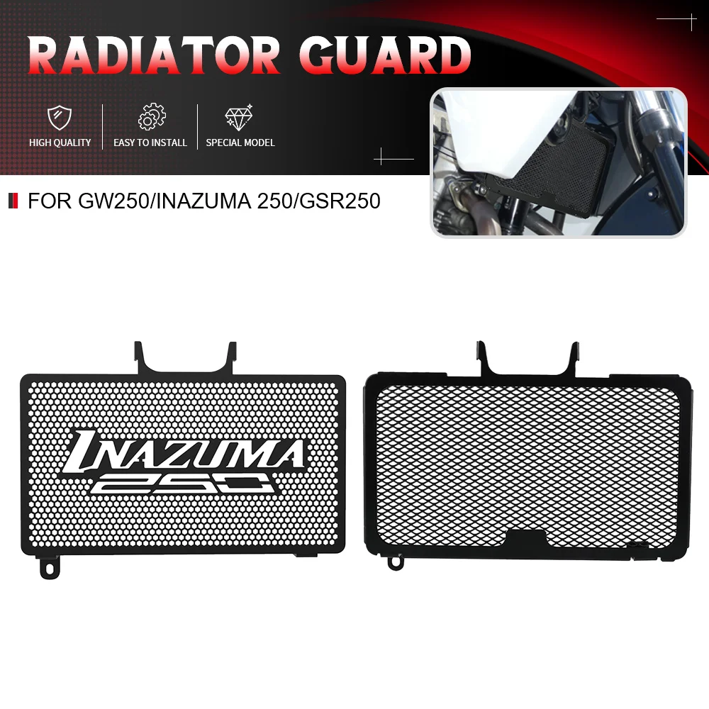 

Motorcycle Radiator Guard Grille Cover Protector Accessories GSR250 Inazuma250 FOR Suzuki GW250 Inazuma 2013-2014-2015-2016-2017