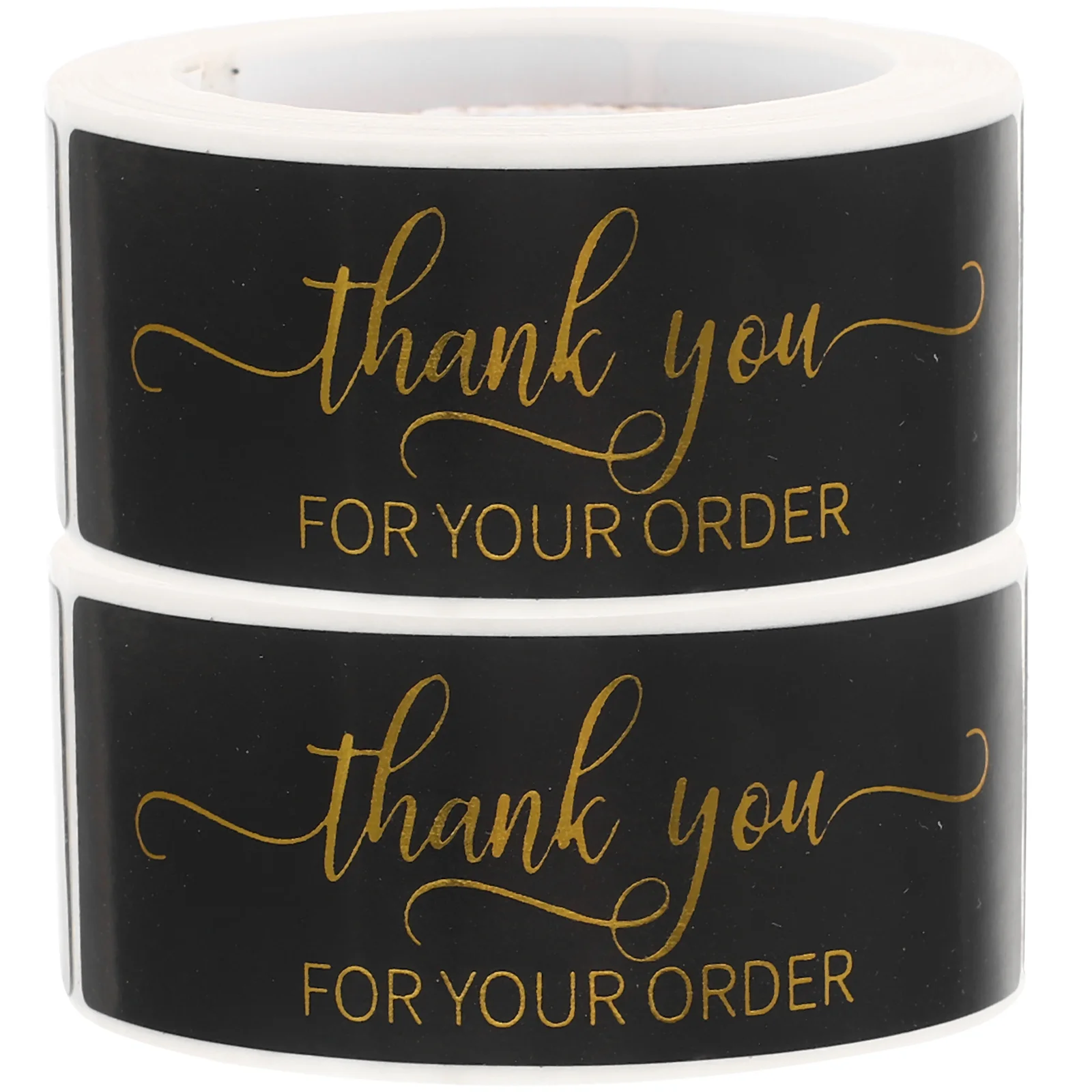 

2 Rolls Gift Supply Stickers Versatile Sealing Labels for Home Office Holiday Parties Wedding Favor Decoration