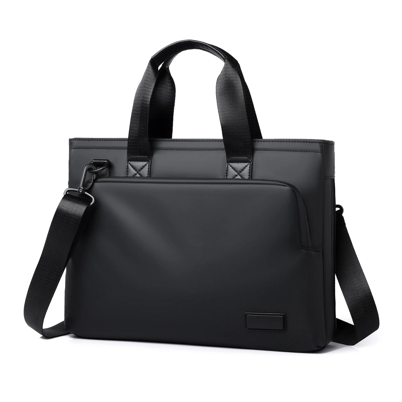 new Briefcase Portable Men's Business Bag Office Computer Bag Shoulder Crossbody Bag Casual File Bag Men's Bag scalable handbag