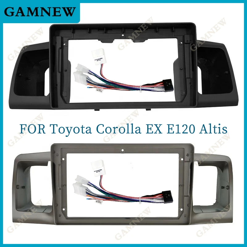 9 inch Car Radio Fascia Panel For TOYOTA Corolla EX 2007-2012 2013+ Stereo Dash Frame