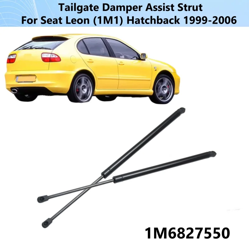 

Pair Tailgate Damper Assist Strut Gas Spring Strut Rear Trunk lid Support Rod For Seat Leon (1M1) Hatchback 1999-2004 2005 2006