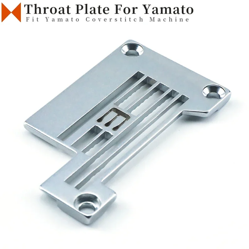 3508100 Needle Plate Fit For Yamato VF3721 (3x5.6mm) Cylinder Bed Coverstitch Sewing Machine Parts Throat Plate