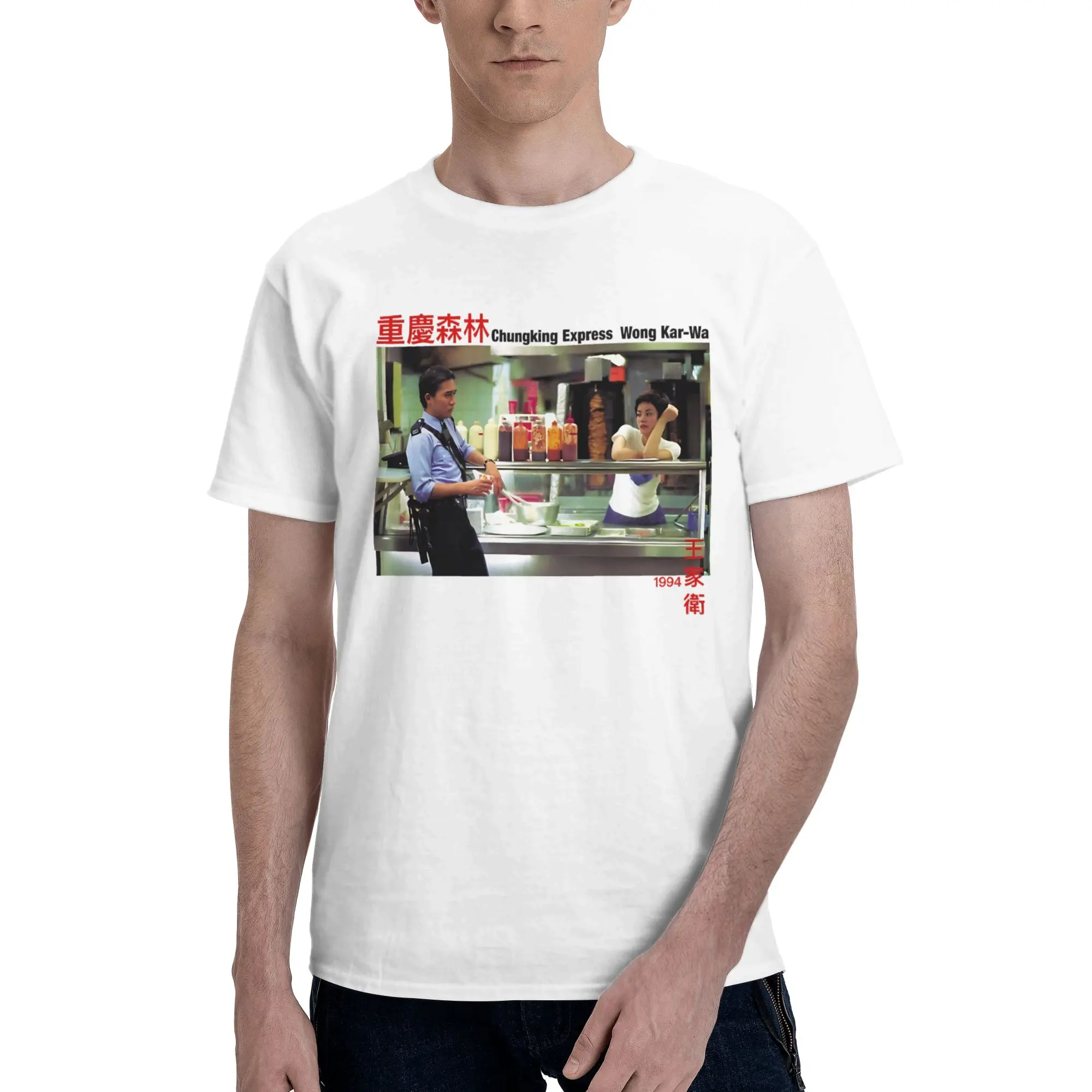 CHUNGKING EXPRESS Merch Unisex T Shirts Pure Cotton Tee New Arrival  T-shirt Clothes