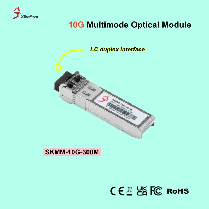 XikeStor 10G SFP Fiber Optical Module SFP+ Ethernet Port Switch Gigabit Transceiver Modules