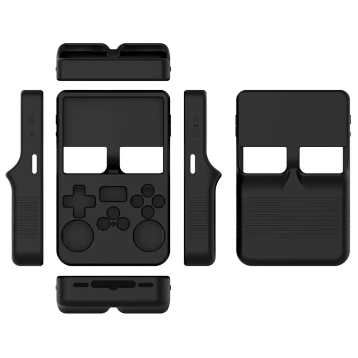 Silicone Protective Cover for R36S Handheld Game Anti-Scratch Washable Game Console Case Shockproof Sleeve Shell A