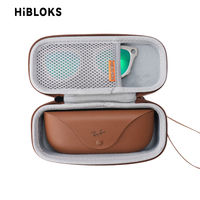 HiBLOKS For Ray-Ban Meta Wayfarer RW4006/RW4008 Glasses Bag Skyler RW4010 RW4009/RW4009F Portable Bag AI VR Glasses Accessroy