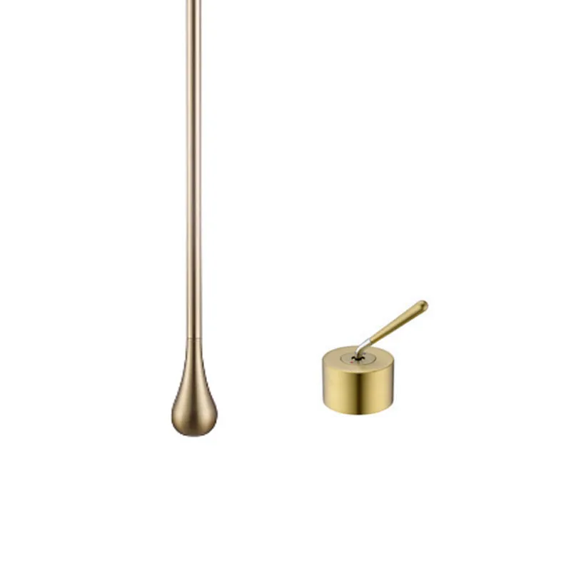 Bathroom Hang Ceiling Basin Faucet Water Drop Tear Shape Hot and Cold Mixer Tap